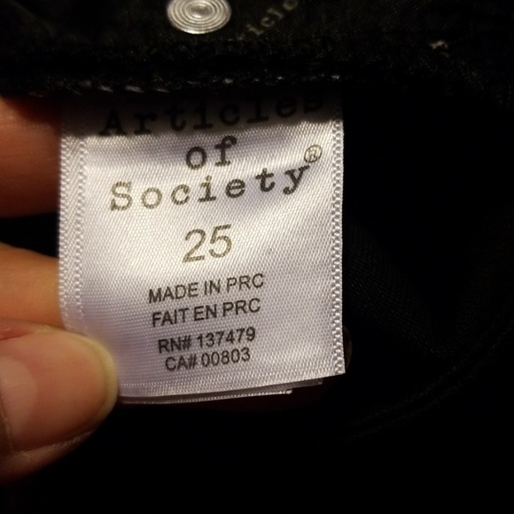 Articles of Society black skinny jeans - Picture 7 of 7